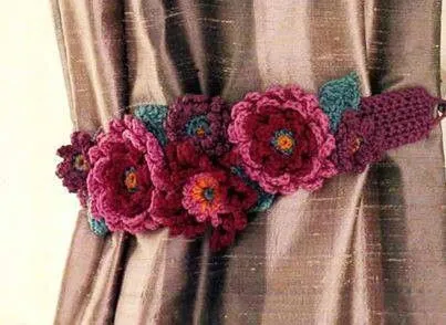 Preciosa agarradera para la cortina. | sujetadores crochet | Pinterest Preciosa agarradera para la cortina. | sujetadores crochet | Pinterest