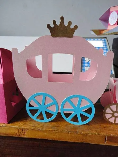 Preciosa Caja Carruaje de Princesa. Tutorial con Plantilla ... Preciosa Caja Carruaje de Princesa. Tutorial con Plantilla ...