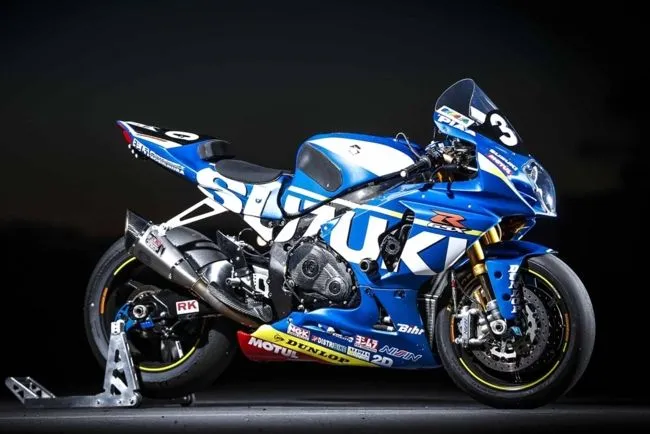 Así de preciosa luce la Suzuki GSX-R 1000 del mundial de resistencia