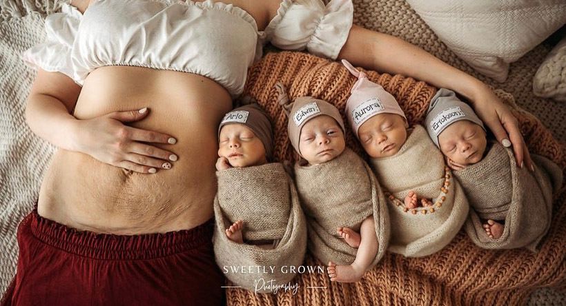 Fotos preciosas de gemelos, trillizos y cuatrillizos recién nacidos |  BabyCenter