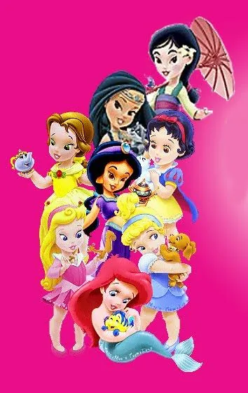 Preciosas Imagenes: Imagenes de Princesas Bebes de Disney