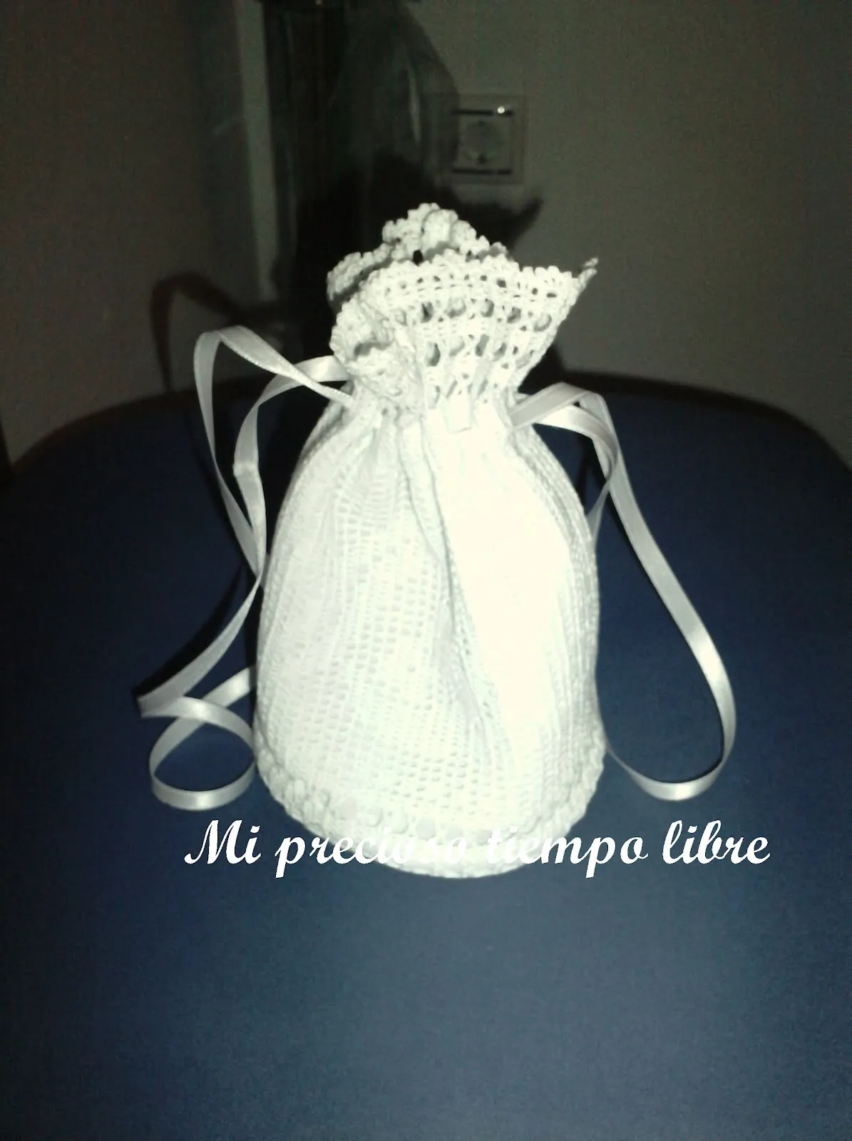 MI PRECIOSO TIEMPO LIBRE: BOLSITO DE COMUNION A CROCHET MI PRECIOSO TIEMPO LIBRE: BOLSITO DE COMUNION A CROCHET