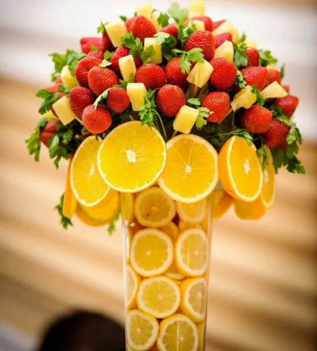 Preciosos arreglos frutales: ideas hermosas y deliciosas Preciosos arreglos frutales: ideas hermosas y deliciosas