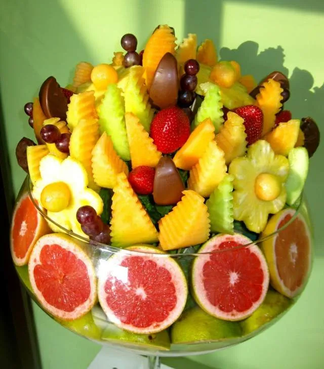Preciosos arreglos frutales: ideas hermosas y deliciosas Preciosos arreglos frutales: ideas hermosas y deliciosas