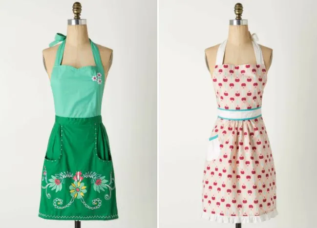 Preciosos delantales que te daría pena utilizar