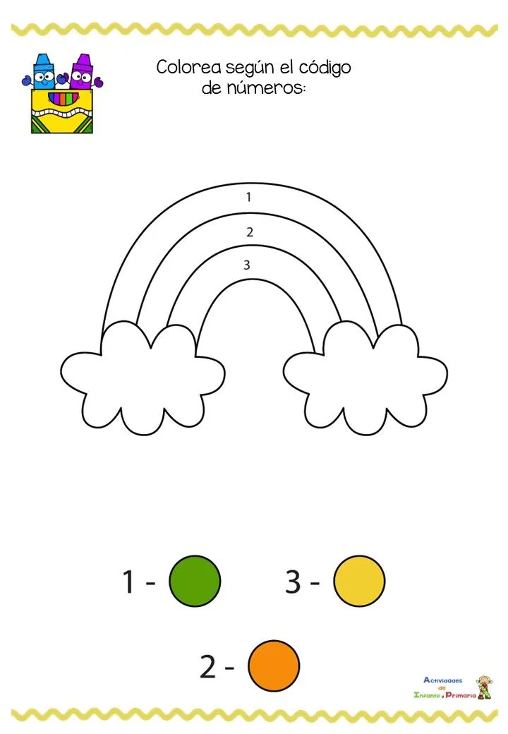 Preciosos dibujos para colorear por números