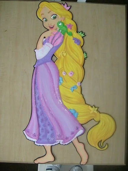 Rapunzel. Enredados . Figuras Grandes En Foami | Goma Eva ... Rapunzel. Enredados . Figuras Grandes En Foami | Goma Eva ...