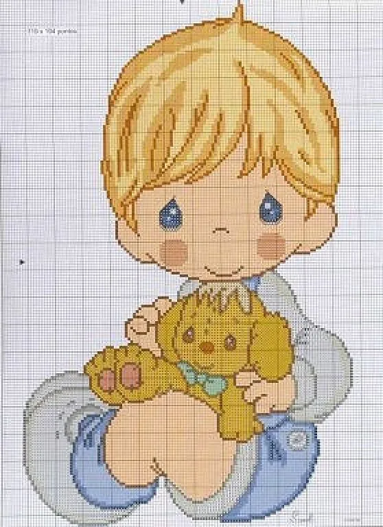 Preciosos momentos para punto en cruz | punto de cruz | Pinterest ...