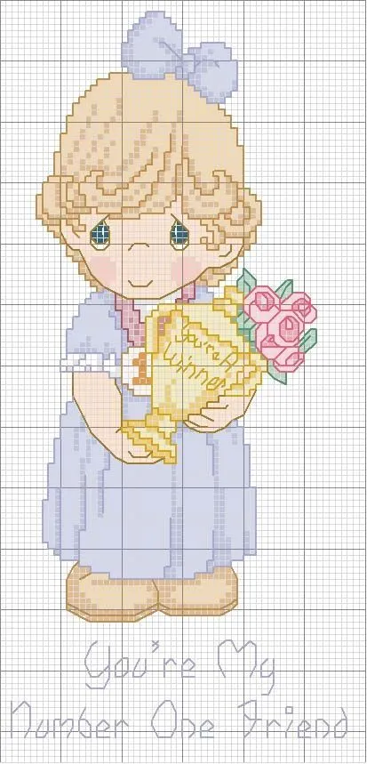 Precious Moments | Cruceta | Pinterest