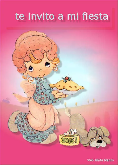 Tarjetas de invitación de cumpleaños de preciosos momentos - Imagui