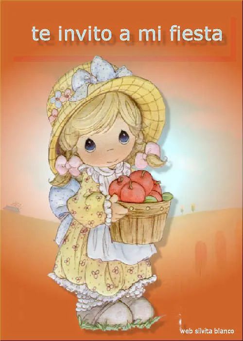 Precious Moments Cumpleaños Tarjetas Invitaciones | Tamaño Grande ...