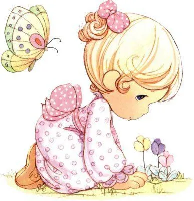 Precious moments - meninas