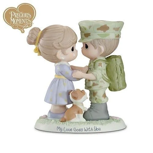 Precious Moments My Love Goes With You Soldier Figurine by The ...