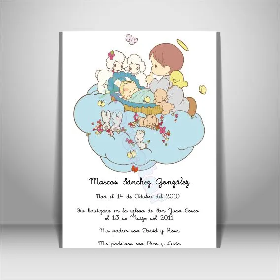 PRECIOUS MOMENTS NIÑO ~ Invitaciones ecológicas PRECIOUS MOMENTS NIÑO ~ Invitaciones ecológicas