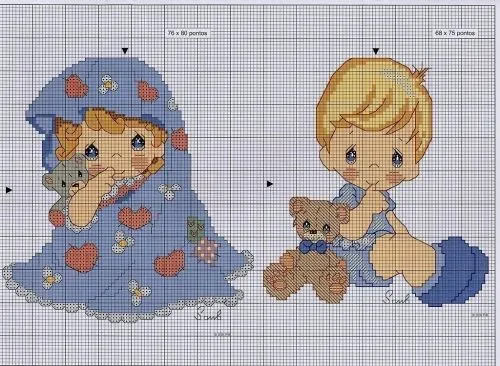 Patrones punto cruz Precious Moments gratis - Imagui Patrones punto cruz Precious Moments gratis - Imagui