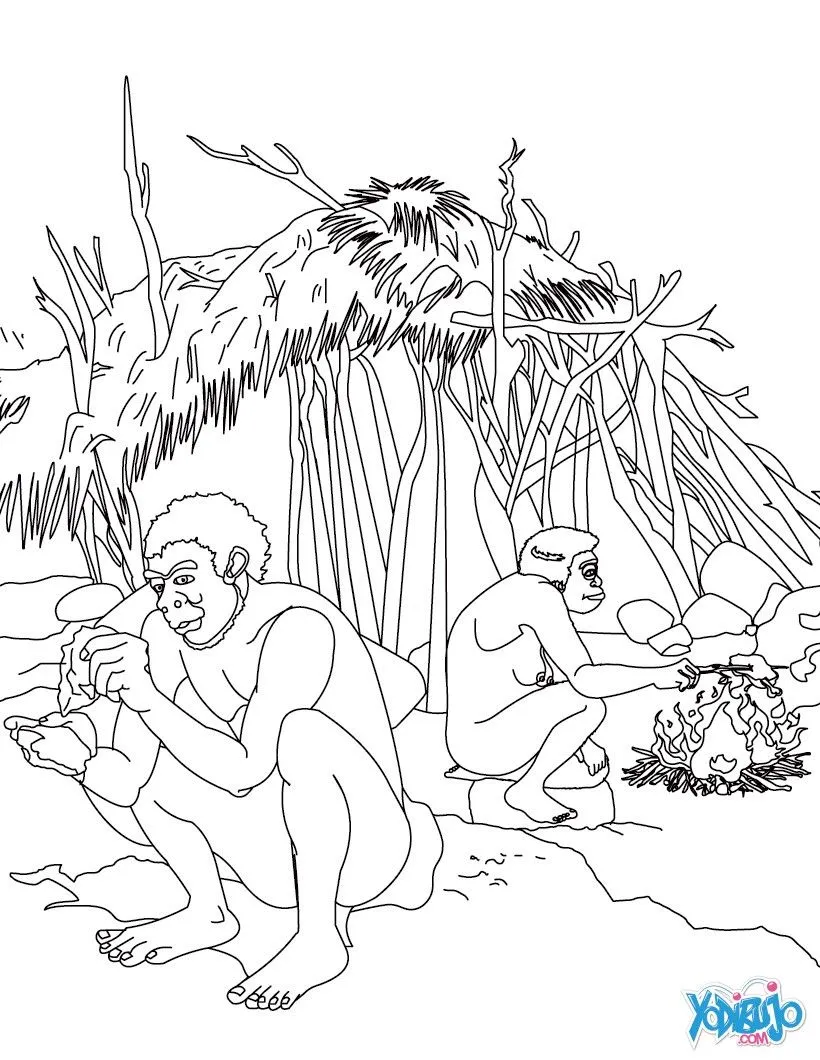 PREHISTORIA dibujos para colorear, HOMBRES PREHISTORICOS ... PREHISTORIA dibujos para colorear, HOMBRES PREHISTORICOS ...