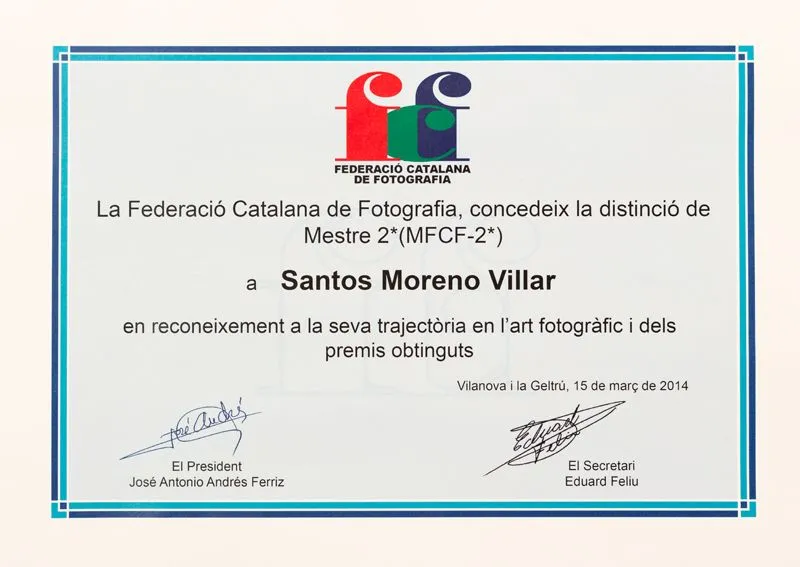 Premi Catalunya | Santos Moreno Photographer