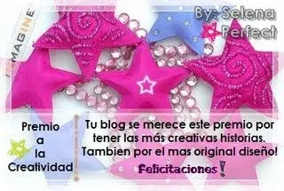 Este premio me los ha entregado Angi ( http://www.denueva-apopular ...