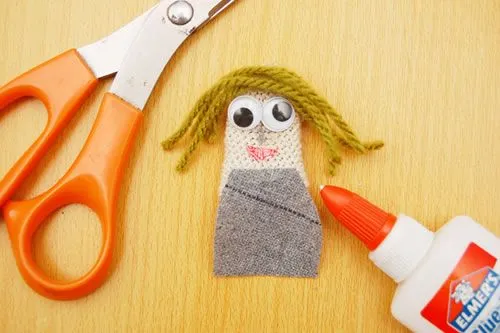 Prepara títeres de dedo - Guía de MANUALIDADES Prepara títeres de dedo - Guía de MANUALIDADES