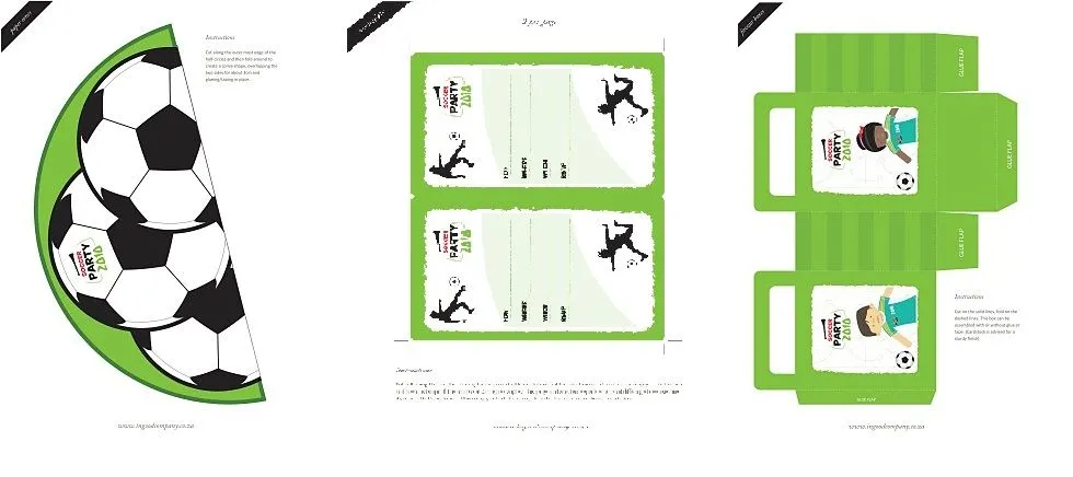 Cómo preparar una Fiesta Futbolera - LaCelebracion.com