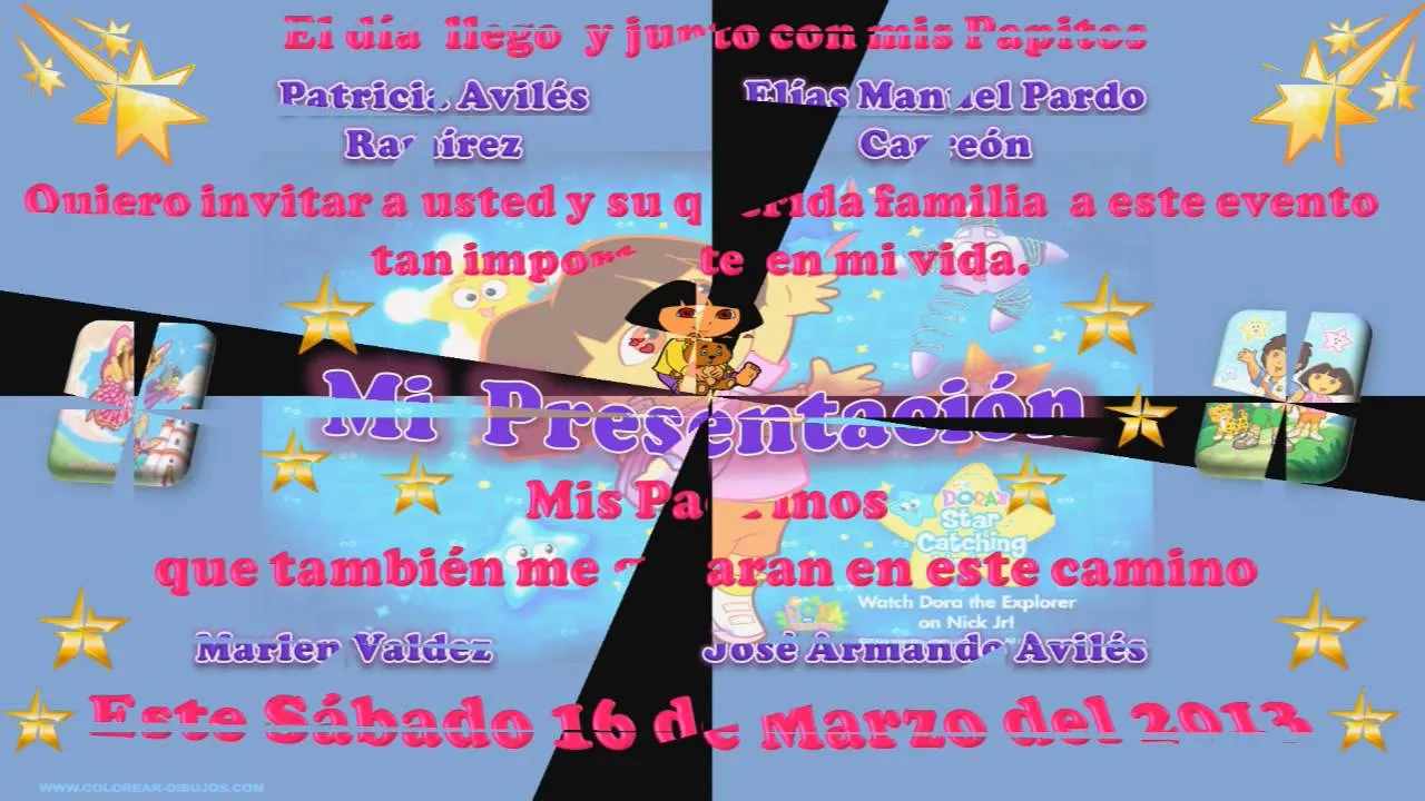 Mi presentacion 3 años sam - YouTube
