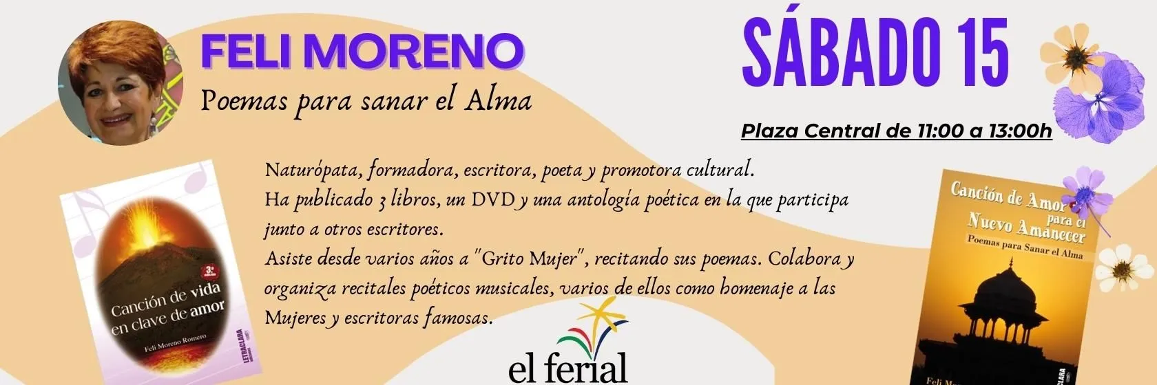 Presentación del libro de Feli Moreno | Centro Comercial El Ferial Parla Presentación del libro de Feli Moreno | Centro Comercial El Ferial Parla