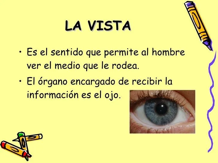 Presentación power point &quot;Los 5 sentidos&quot;