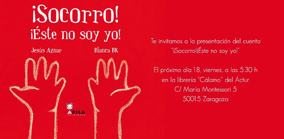 Presentación de ¡Socorro! ¡Este no soy yo! en Zaragoza | darabuc ...