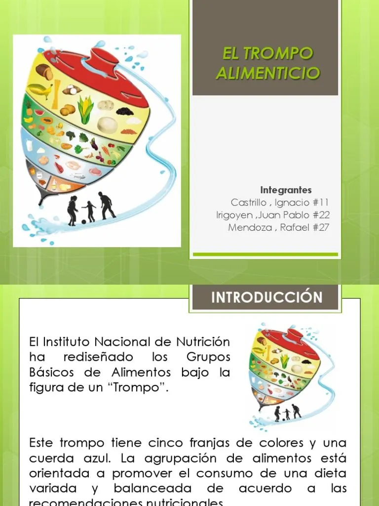 PresentacionEL TROMPO ALIMENTICIO | PDF | Alimentos | Nutrición PresentacionEL TROMPO ALIMENTICIO | PDF | Alimentos | Nutrición