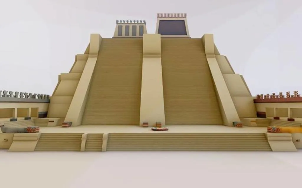 Presentan maqueta monumental del Templo Mayor en Zócalo de CDMX | El Siglo de Torreón Presentan maqueta monumental del Templo Mayor en Zócalo de CDMX | El Siglo de Torreón