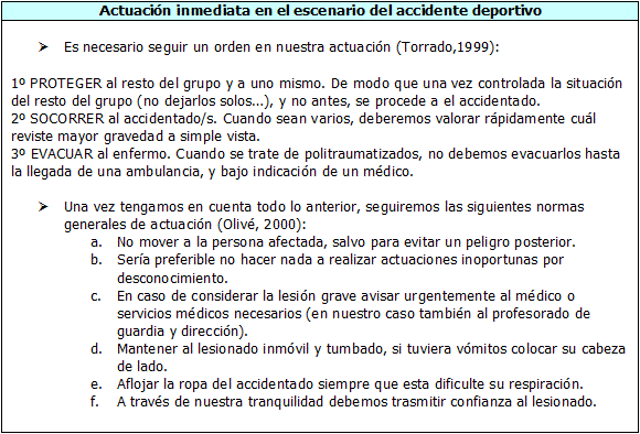 Prevención de accidentes en el ámbito escolar y primeros auxilios ... Prevención de accidentes en el ámbito escolar y primeros auxilios ...