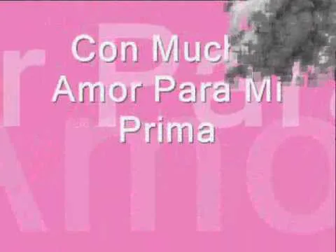 para mi prima - YouTube
