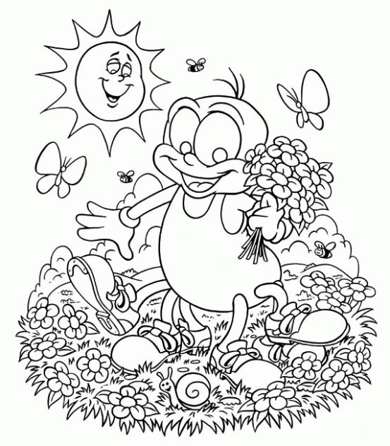 PRIMAVERA. 36 DESENHOS DE FLORES PARA COLORIR E PINTAR ...