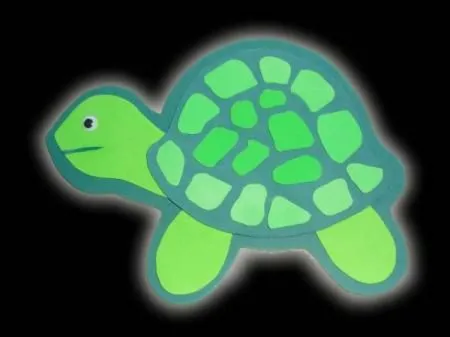 Tortugas infantiles en goma eva - Imagui