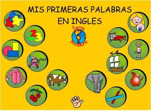 MIS PRIMERAS PALABRAS EN INGLES