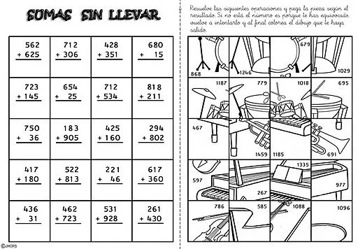 PRIMERO LO PRIMERO: SUMAS Y RESTAS