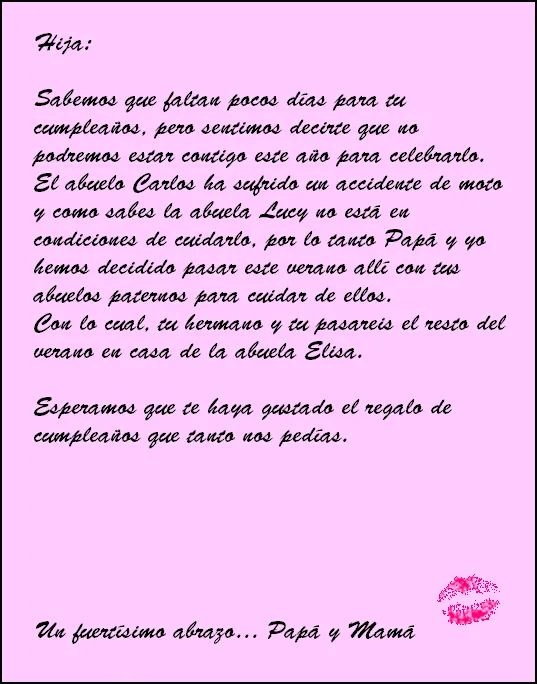 Carta para una mejor amiga - Imagui