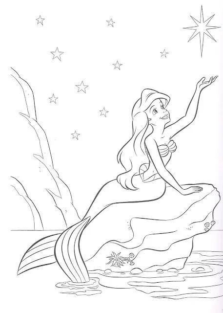 Las princesa Ariel bebé para colorear - Imagui Las princesa Ariel bebé para colorear - Imagui