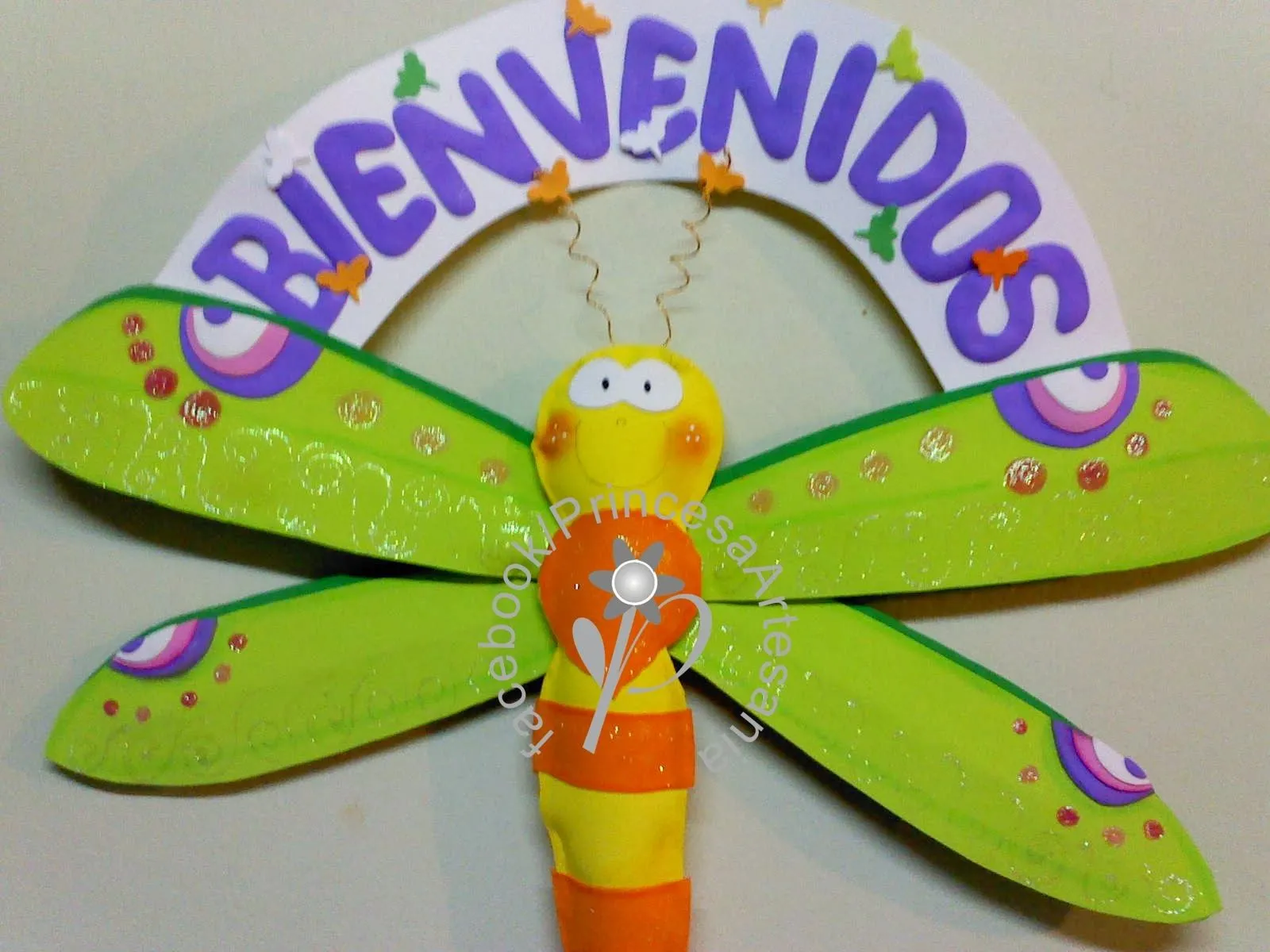 Princesa Artesanias: Libélula Goma Eva