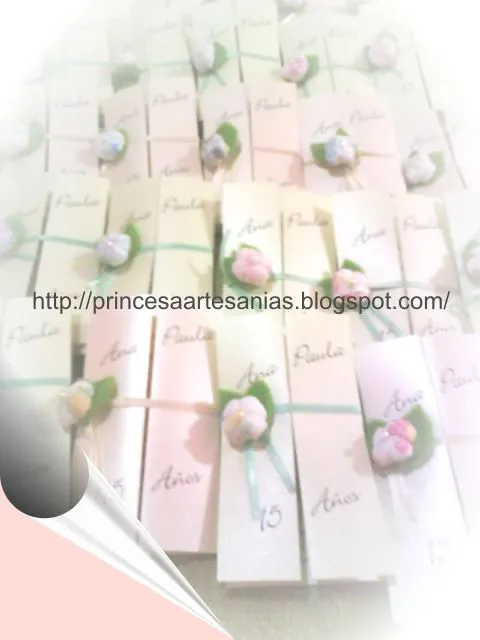 Princesa Artesanias: Tarjeta 15 años