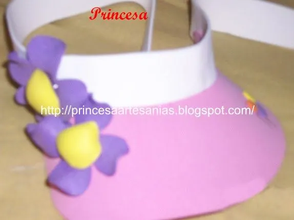 Princesa Artesanias: Viseras y vinchas