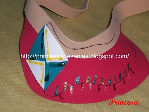 Princesa Artesanias: Viseras y vinchas