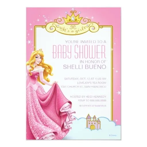 Princesa Aurora It de Disney es una fiesta de Invitación 5" X 7 ... Princesa Aurora It de Disney es una fiesta de Invitación 5" X 7 ...