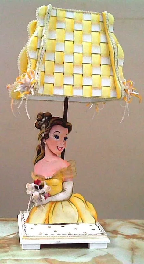 PRINCESA BELLA LAMPARA, FOAMI NAYO. | MIS TRABAJOS EN FOAMI ...