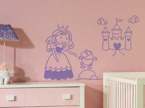 La princesa del Castillo - Vinilo Decorativo de la colección ... La princesa del Castillo - Vinilo Decorativo de la colección ...