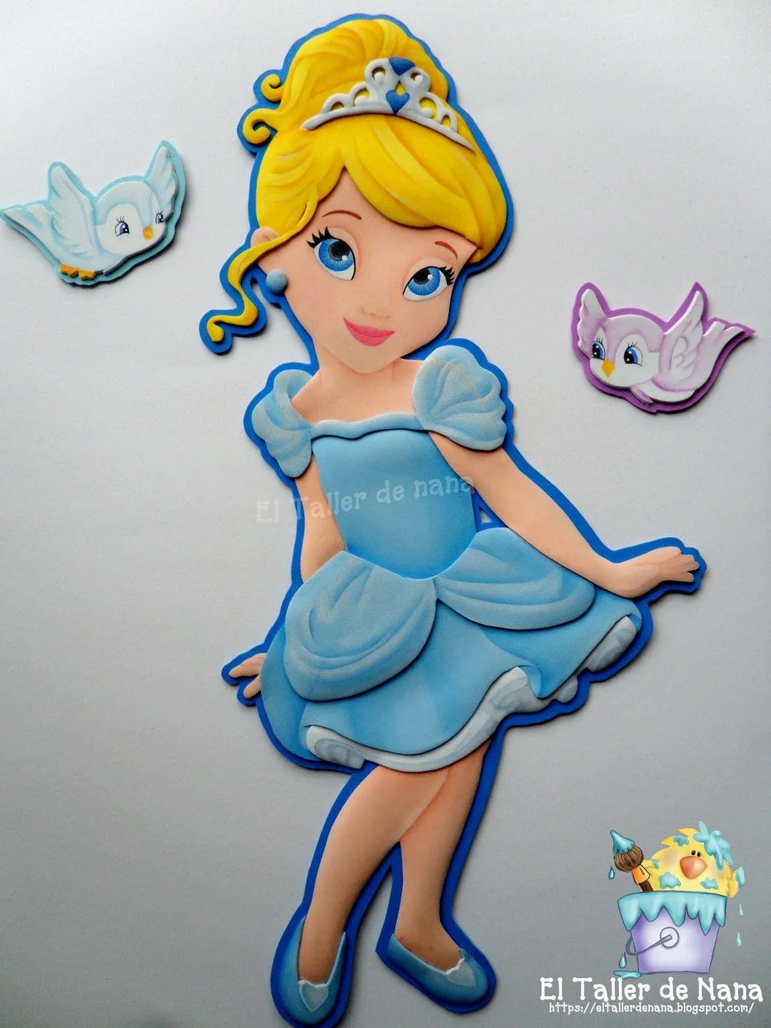 Princesa Cenicienta 50 cms Foamy pattern - Etsy México Princesa Cenicienta 50 cms Foamy pattern - Etsy México