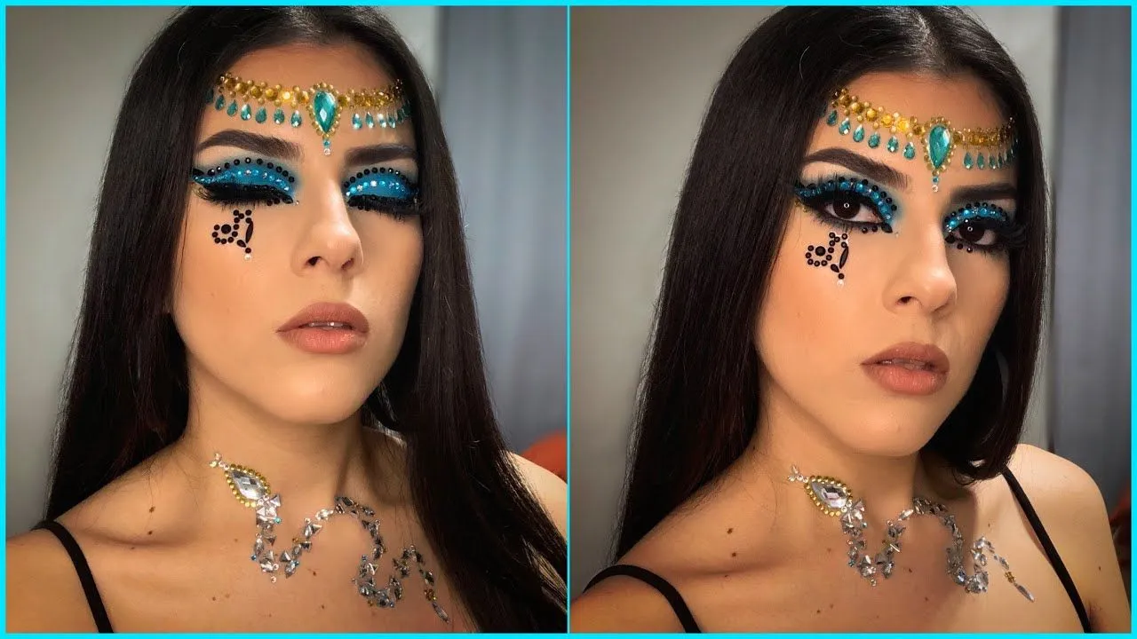 PRINCESA CLEOPATRA Maquillaje para halloween// Cristina Pacheco - YouTube PRINCESA CLEOPATRA Maquillaje para halloween// Cristina Pacheco - YouTube