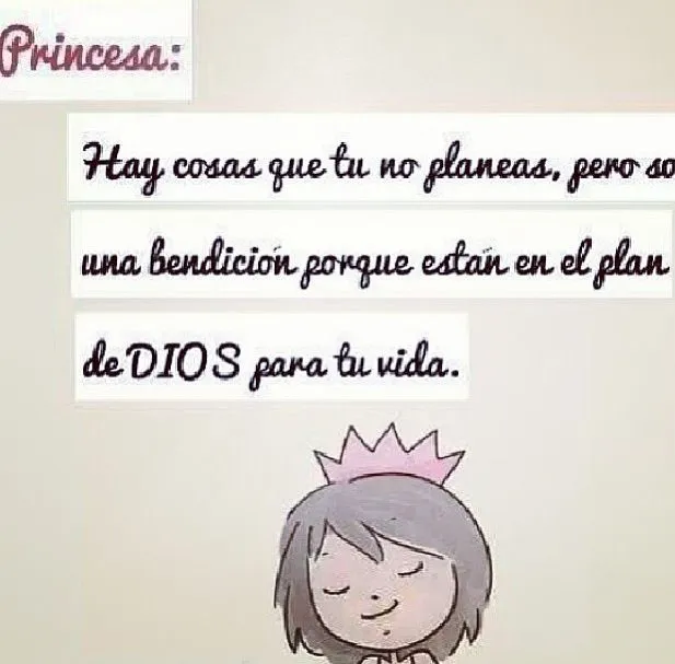 Princesa de dios :) | Frases de dios❤ | Pinterest | Dios