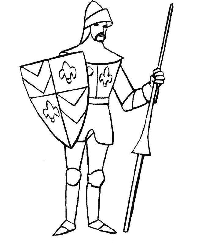 Dibujos para colorear de Medieval, Edad Media, Medievo, Plantillas ... Dibujos para colorear de Medieval, Edad Media, Medievo, Plantillas ...