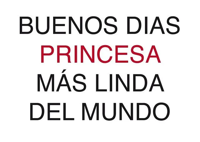 Imagen de buenos dias princesa - Imagui